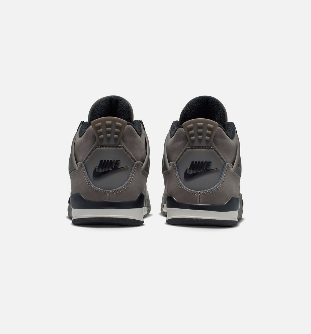 Air Jordan 4 Retro Cave Stone & Black Preschool Lifestyle Shoe - Cave Stone/Black/Moon Particle
