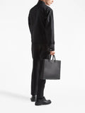 Prada Re-Nylon leather jacket