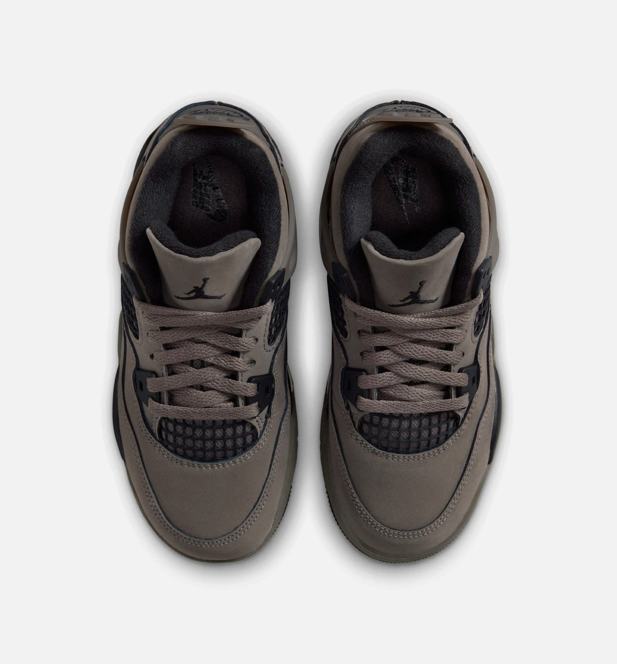 Air Jordan 4 Retro Cave Stone & Black Preschool Lifestyle Shoe - Cave Stone/Black/Moon Particle