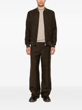 SANDRO zip-fastening long-sleeve jacket