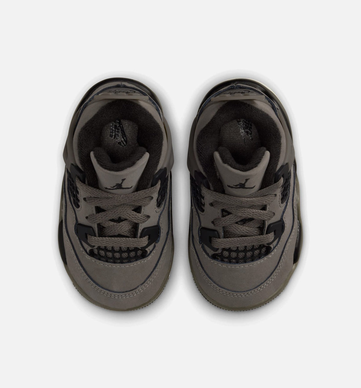 Air Jordan 4 Retro Cave Stone & Black Infant/Toddler Lifestyle Shoe - Cave Stone/Black/Moon Particle