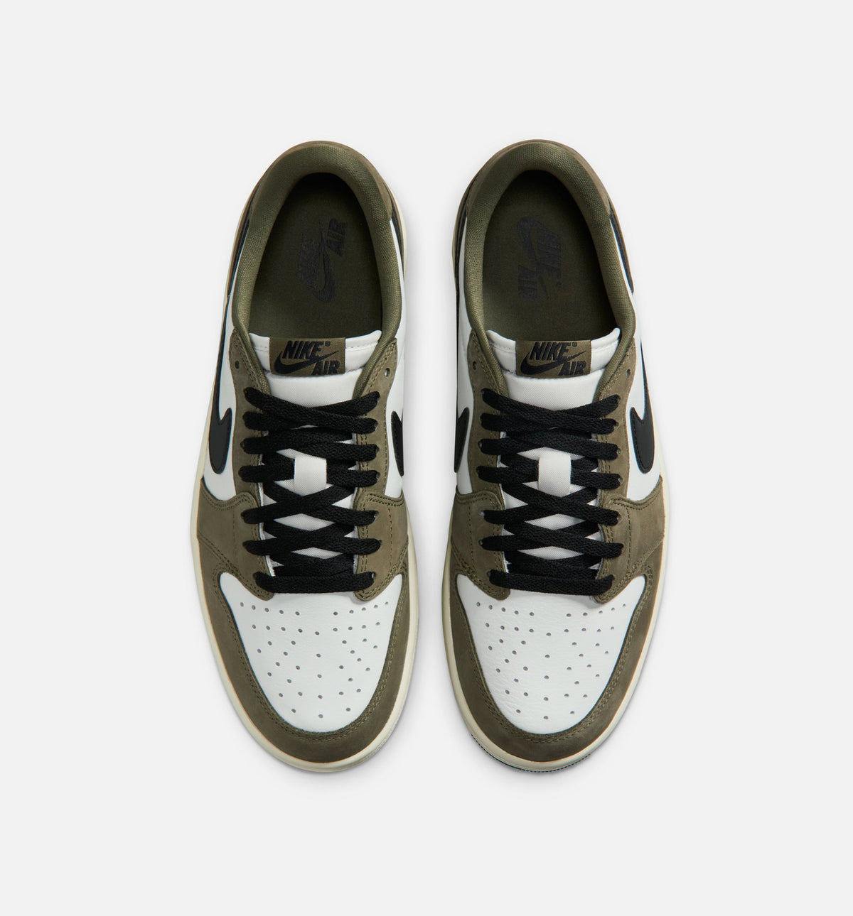 Air Jordan 1 Low OG Medium Olive Men's Lifestyle Shoe - Medium Olive/Black/Summit White/Sail