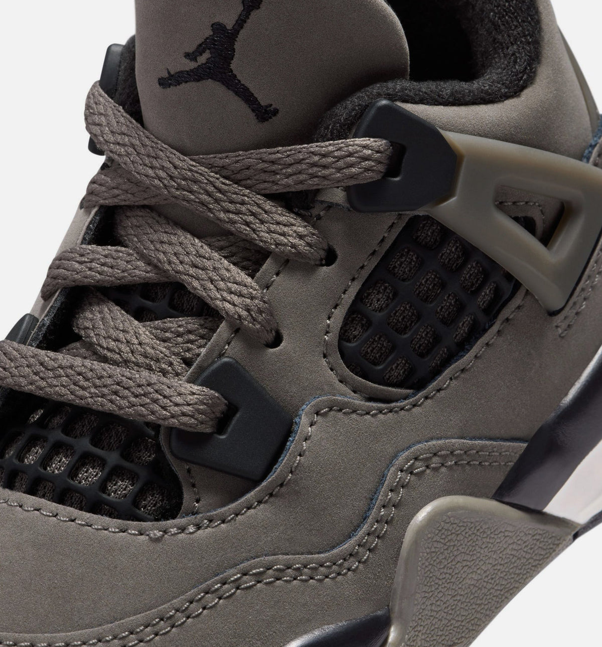 Air Jordan 4 Retro Cave Stone & Black Infant/Toddler Lifestyle Shoe - Cave Stone/Black/Moon Particle