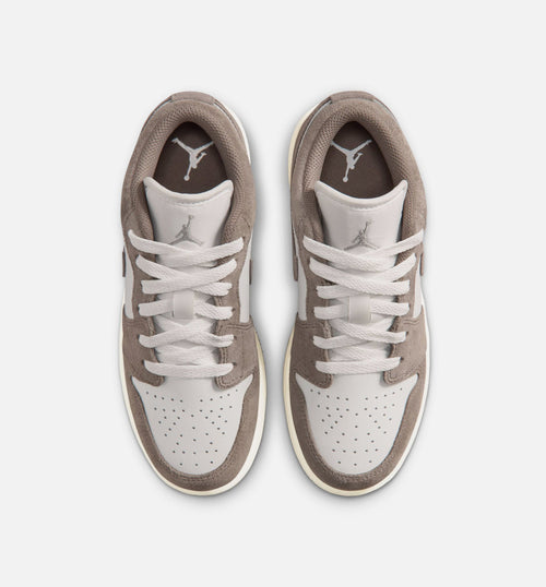 Air Jordan 1 Low Grade School - Olive Grey/Enigma Stone/Summit White
