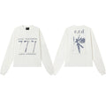 ERD “Proper Homemaking / Godless Communism” Tools Long Sleeve T-Shirt — White