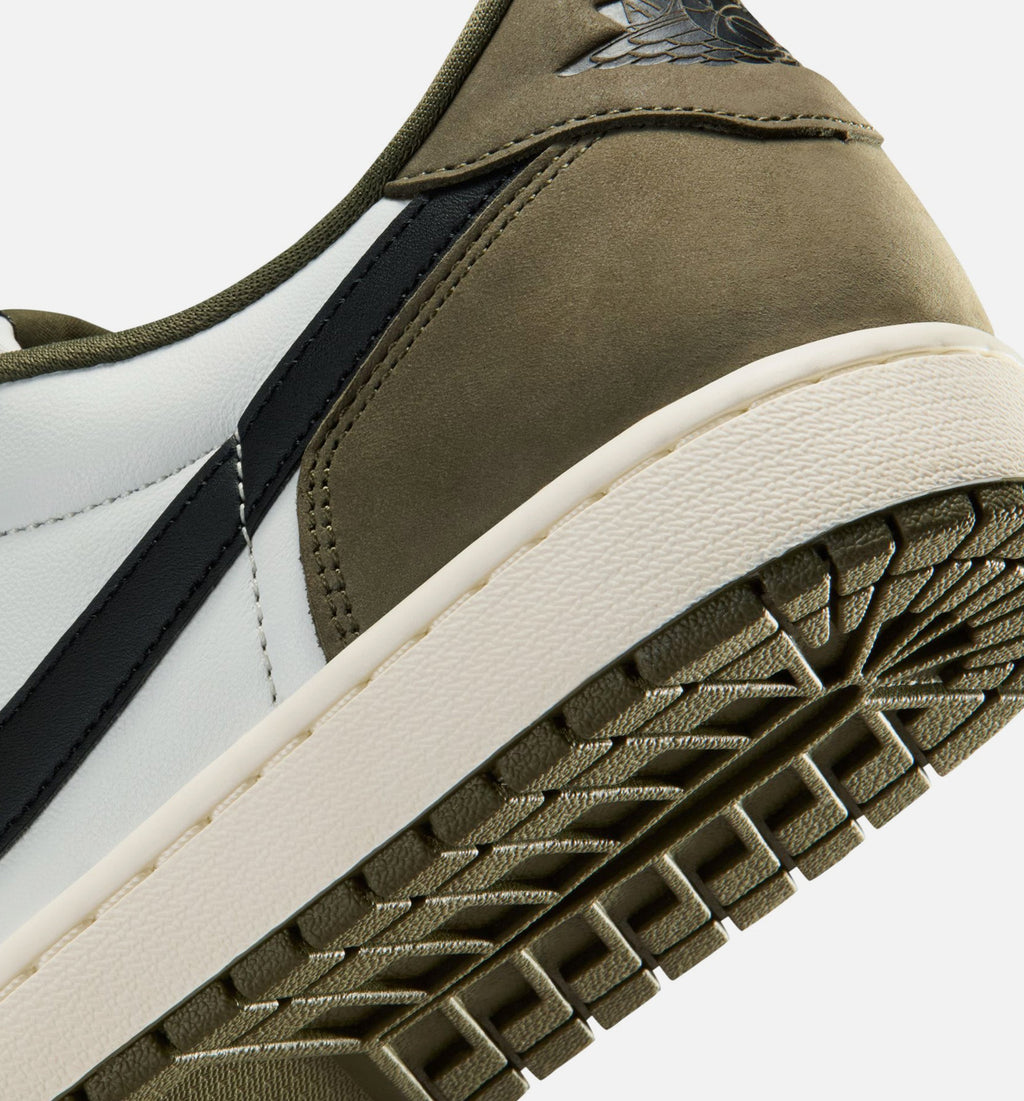 Air Jordan 1 Low OG Medium Olive Men's Lifestyle Shoe - Medium Olive/Black/Summit White/Sail