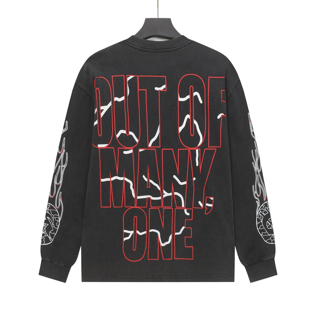 Godspeed Racing Skull Graphic Long-Sleeve T-Shirt